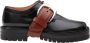 Maison Margiela Zwarte Loafer Schoenen met Afneembare Band Black Dames - Thumbnail 1