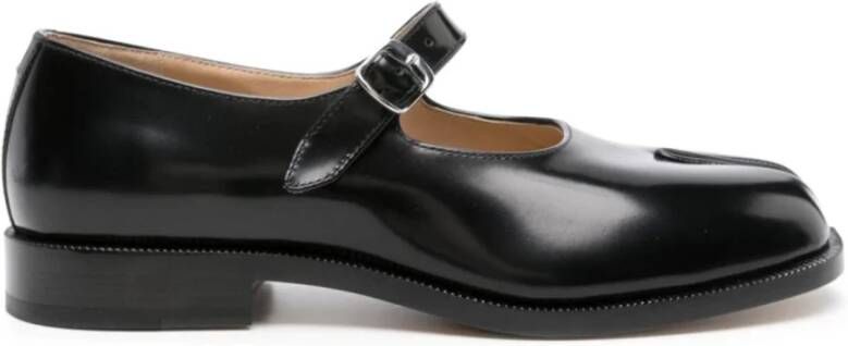 Maison Margiela Zwarte Mary Jane Schoenen Black Dames