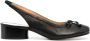 Maison Margiela Zwarte Tabi Pump met Strikdetail Black Dames - Thumbnail 1