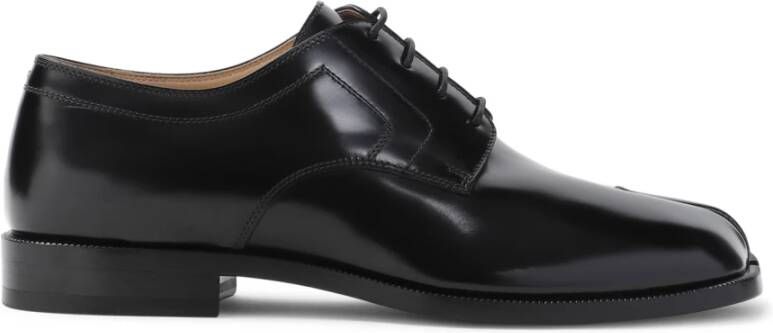 Maison Margiela Zwarte Veterschoenen voor Heren Black Heren