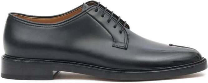 Maison Margiela Zwarte Veterschoenen voor Mannen Black Heren