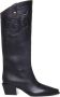 Maison Skorpios Cowboy Boots Black Dames - Thumbnail 1