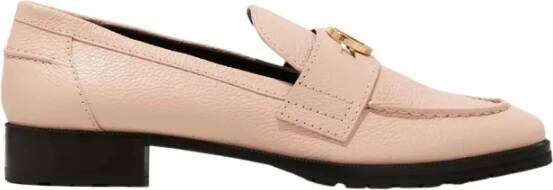 Maison Skorpios Roze Brooklyn loafers met gouden detail Pink Dames