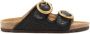 Maliparmi Flat Sandals Black Dames - Thumbnail 1