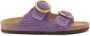 Maliparmi Flat Sandals Purple Dames - Thumbnail 1