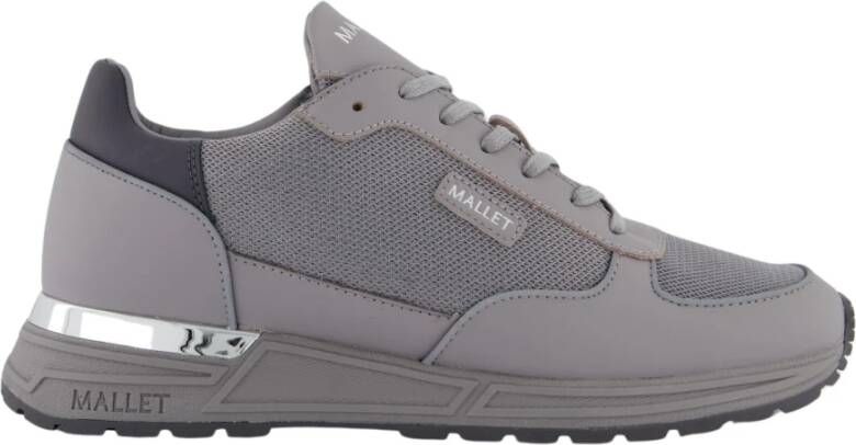 Mallet Footwear Lite Triple Grey Sneakers Gray Heren