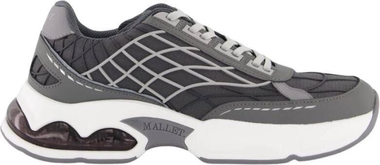 Mallet Footwear Neptune Dark Grey Herenschoenen Gray Heren