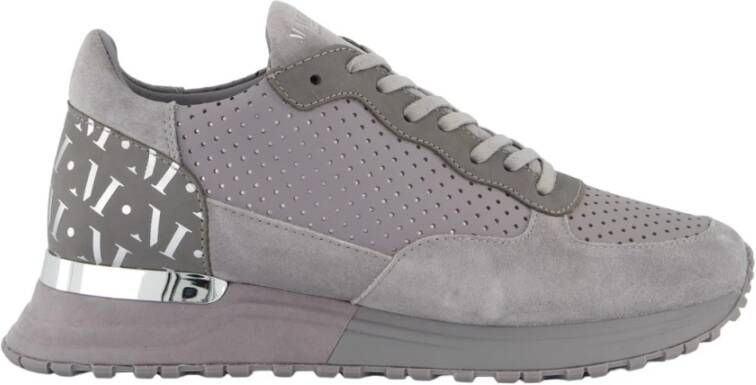 Mallet Footwear Slate Grey Zilver Heren Sneakers Gray Heren