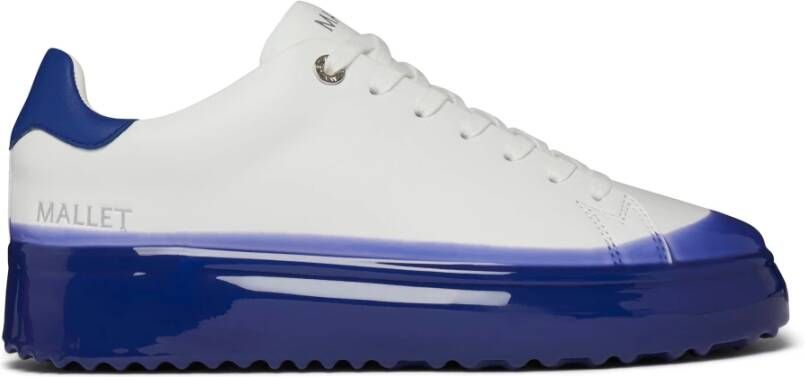 Mallet London Blauwe Dip Lite Sneakers White Heren