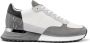 Mallet London Grijs Zilver Perf Trainers Moderne Stijl Gray Heren - Thumbnail 2