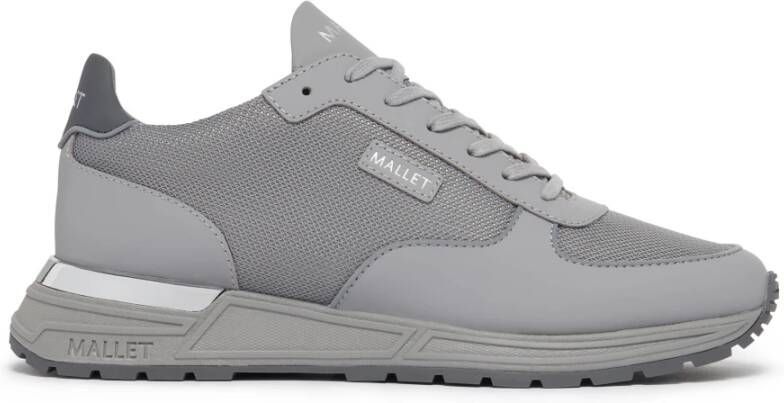 Mallet London Lite Triple Grey Sneakers Gray Heren