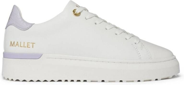 Mallet London Lite White Lilac Sneakers White Heren