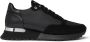 Mallet London Luxe Triple Black Silver Sneakers Black Heren - Thumbnail 1