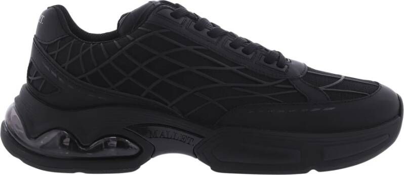 Mallet Footwear Mallet Herensneakers Stijlvol en Comfortabel Black Heren