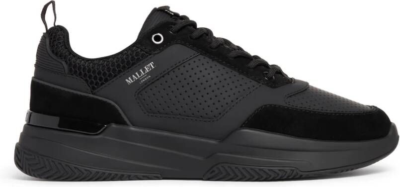 Mallet London Radnor Triple Black Sneaker Black Heren