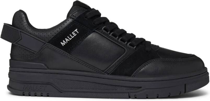 Mallet London Retro Zwarte Sneakers Black Heren