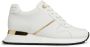 Mallet London Witte Gouden Dames Trainer Almorah White Heren - Thumbnail 1