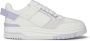 Mallet London Witte Lila Retro Sneakers White Heren - Thumbnail 1