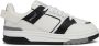 Mallet London Witte Zwarte Skaterschoenen White Heren - Thumbnail 1