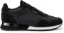 Mallet London Zwarte Geperforeerde Leren Sneakers Black Heren - Thumbnail 1