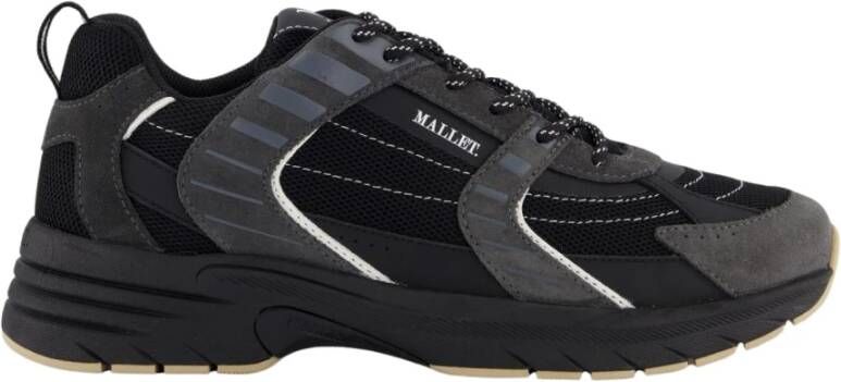 Mallet Holloway Lightspeed sneaker met leren en suède details