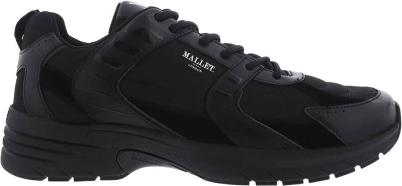 Mallet London Zwarte Holloway Sneaker Black Heren