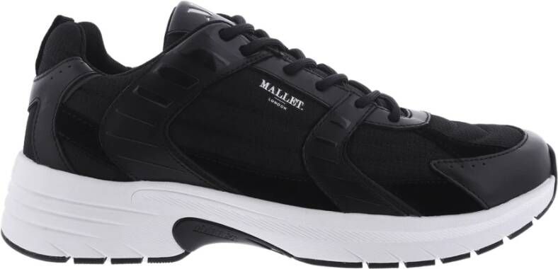 Mallet London Zwarte Holloway Sneaker voor Heren Black Heren