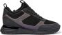 Mallet London Zwarte Iridescent Mesh Sneakers Black Heren - Thumbnail 1