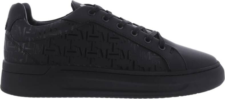 Mallet London Zwarte Sneaker voor Heren Black Heren