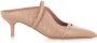 Malone Souliers Beige Cocco Effect Leren Muiltjes Beige Dames - Thumbnail 1