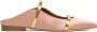 Malone Souliers Blush Gold Zijde Spiegel Leren Platte Schoenen Yellow Dames - Thumbnail 1