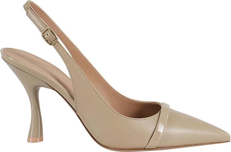 Malone Souliers Elegante Leren Pumps Beige Dames