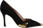 Malone Souliers Elegante Zwarte Leren Hakken Black Dames - Thumbnail 1