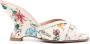 Malone Souliers Gestippelde Bloemenprint Sandalen Beige Dames - Thumbnail 1