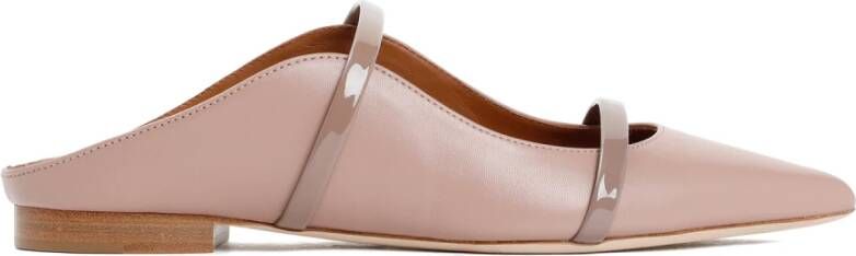 Malone Souliers Nappa Leather Maureen Flats Pink Dames