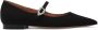 Malone Souliers Zwarte Kristal Gesp Ballerina Flats Black Dames - Thumbnail 1