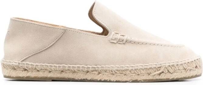 Manebí Beige Espadrilles voor Moderne Mannen Beige Heren