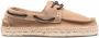 Manebí Beige Platform Espadrilles Sailor Style Beige Heren - Thumbnail 1