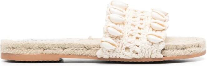 Manebí Beige Sandalen voor Dames Stijlvol en Comfortabel Beige Dames