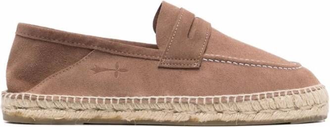 Manebí Bruine Espadrilles voor Mannen Brown Heren