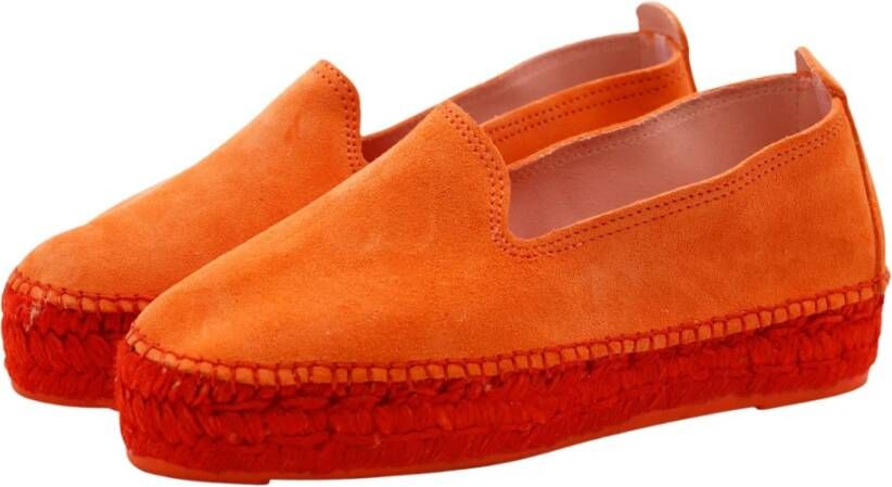 Manebí Espadrilles Orange Dames