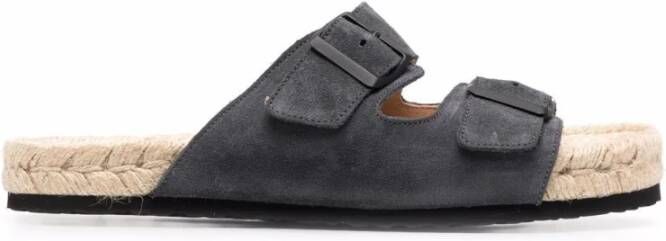 Manebí Grijze Sandalen voor een Stijlvolle Look Gray Heren