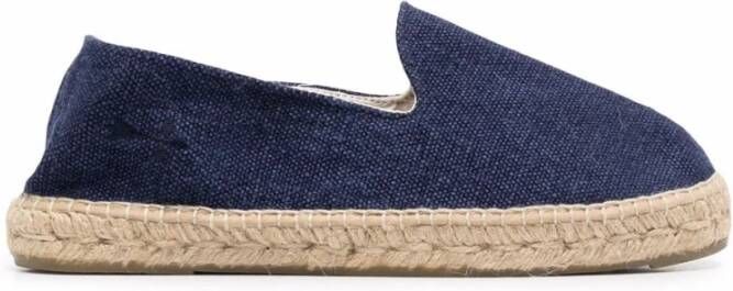 Manebí Navy Blue La Havana Espadrilles voor Heren Blue Heren