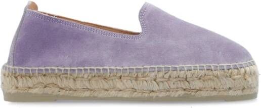 Manebí Suède espadrilles Purple Dames