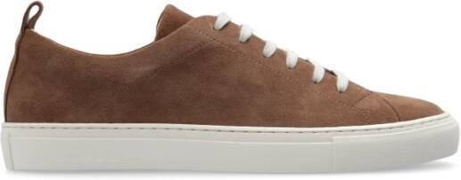 Manebí Suède sneakers Brown Heren