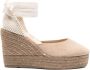 Manebí Wedges Beige Dames - Thumbnail 1