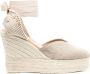 Manebí Wedges Beige Dames - Thumbnail 1