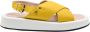 Manila Grace Hoge zool gele sandalen Yellow Dames - Thumbnail 1