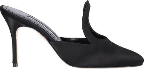 Manolo Blahnik Heeled Mules Zwart Dames