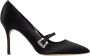 Manolo Blahnik Kristallen gesp stiletto hakken Black Dames - Thumbnail 1